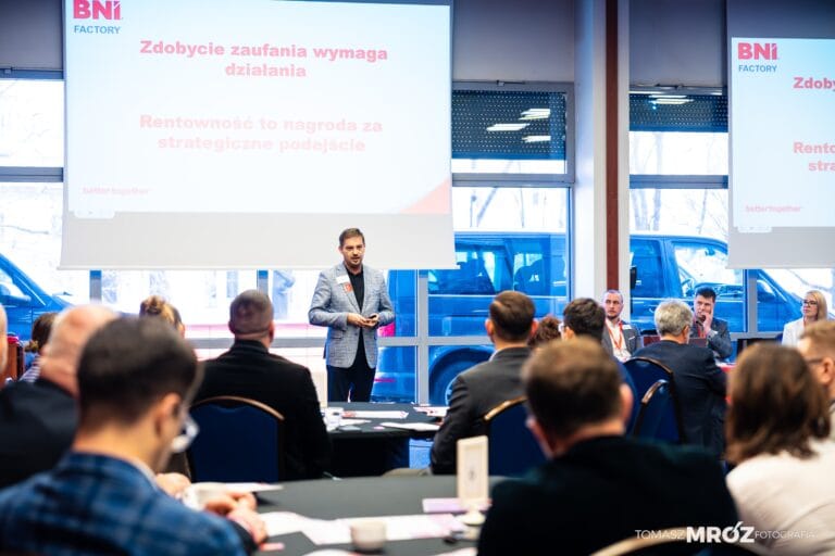 Prezentacja na spotkaniu biznesowym